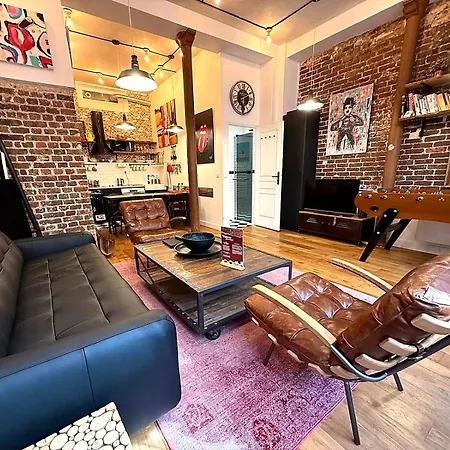 Montmartre Rue Des Martyrs Loft With Ac, 4-7 Peo *