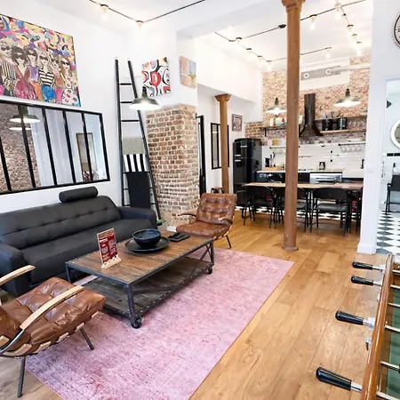 Apartmán Montmartre Rue Des Martyrs Loft With Ac, 4-7 Peo Paříž
